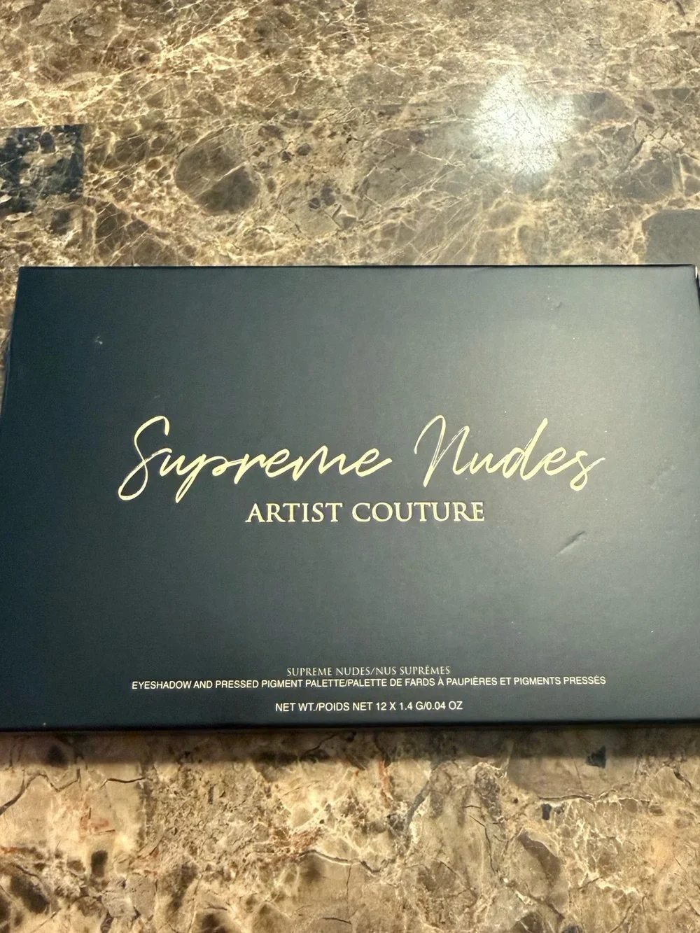 Artist Couture Supreme Nudes Eyeshadow Palette - Black & Gold